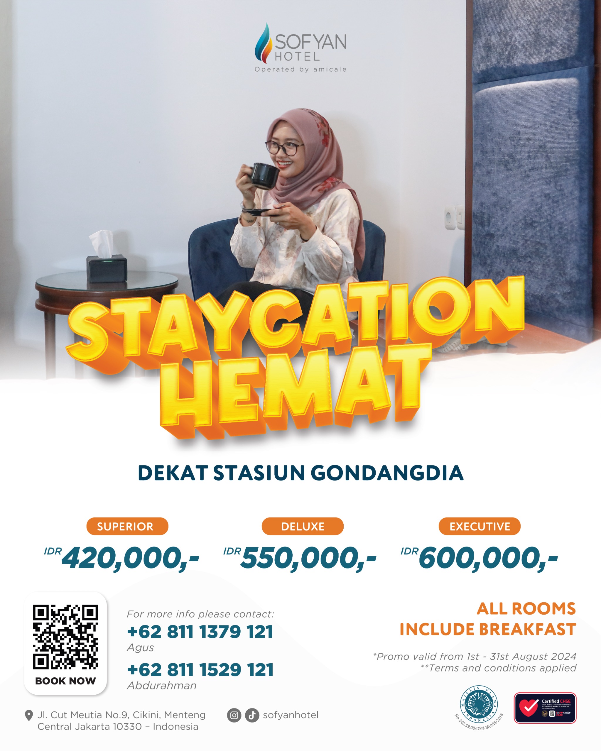promo staycation sofyan hotel cut meutia september 2024